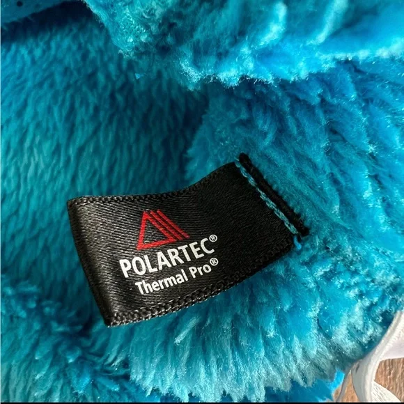 Womens Patagonia polartec thermal pro *rare* blue pullover size small - Picture 3 of 6